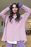 Conrad Oversized Boxy Knit Indian Rose /20=